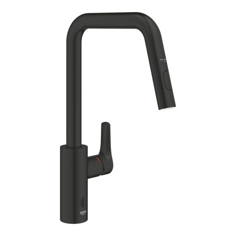  - GROHE-Eurosmart Bateria kuchenna czarny mat 1012352430 - 1012352430 - Łazienki Szydłowski