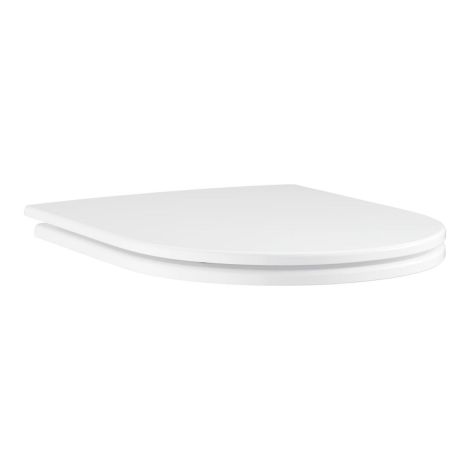  - GROHE-Euro Ceramic Deska sedesowa wolnoopadająca kolor biały 102500SH00 - 102500SH00 - Łazienki Szydłowski