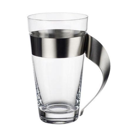  - Villeroy&Boch NewWave Szklanka z uchwytem do latte macchiato Przezroczysty, 300 ml, szkło 1137373421 - 1137373421 - Łazienki Szydłowski