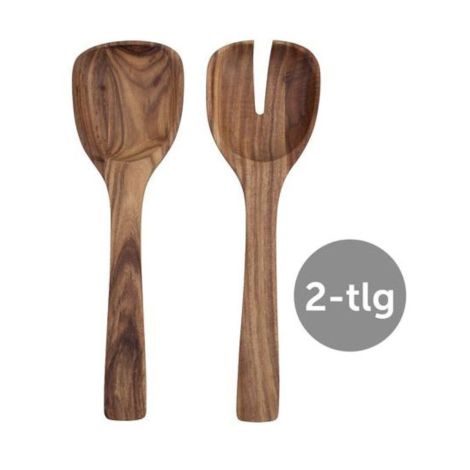  - Villeroy&Boch Artesano Łyżki do sałaty Brązowy 1041308699 - 1041308699 - Łazienki Szydłowski