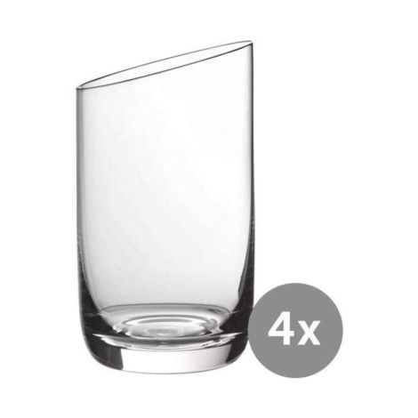  - Villeroy&Boch NewMoon Szklanka do wody Przezroczysty, 200 ml, szkło kryształowe - 4 sztuki  1136538070 - 1136538070 - Łazienki Szydłowski
