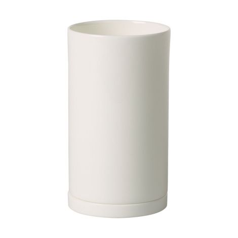 - Villeroy&Boch MetroChic Świecznik na tealight Biały, 7,3 x 12,9 cm, 1044825520 - 1044825520 - Łazienki Szydłowski