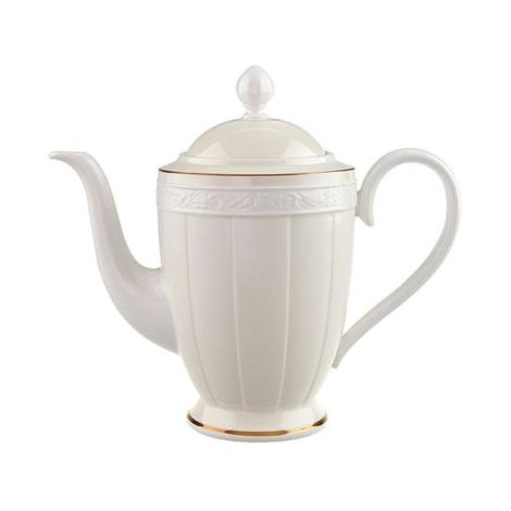 - Villeroy&Boch Ivoire Dzbanek do kawy Beżowy, 1,2 l, 1043900070 - 1043900070 - Łazienki Szydłowski