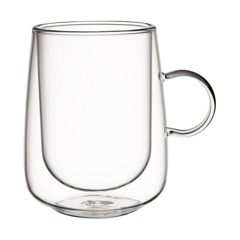  - Villeroy&Boch Artesano Szklanka z uchwytem do latte macchiato 250 ml Przezroczysty 1172038089 - 1172038089 - Łazienki Szydłowski