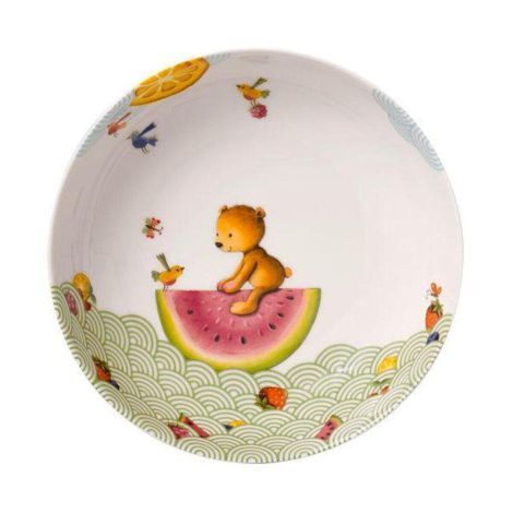  - Villeroy&Boch Kiddy Bears Talerz głęboki dla dzieci Zielony, 18,7 x 18,7 cm 1486652752 - 1486652752 - Łazienki Szydłowski