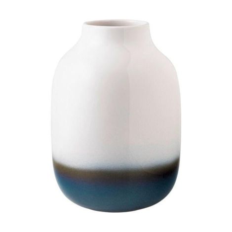  - Villeroy&Boch Lave Wazon Niebieski, 15,6 x 21,9 cm, ceramika 1042865080 - 1042865080 - Łazienki Szydłowski