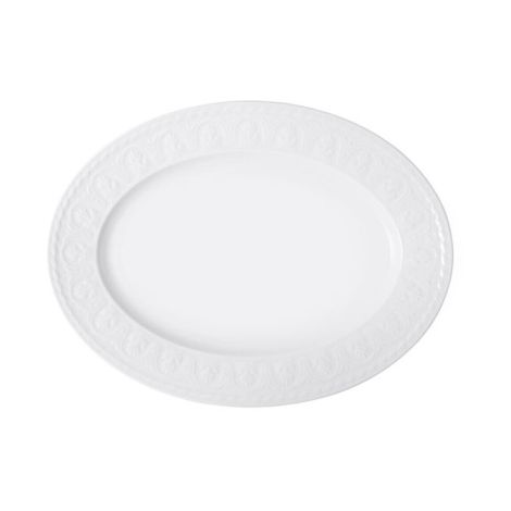 - Villeroy&Boch Cellini Półmisek do serwowania 40 x 29,5 cm Biały 1046002940 - 1046002940 - Łazienki Szydłowski
