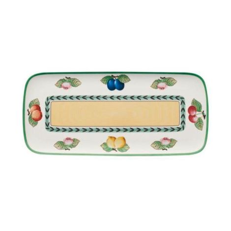  - Villeroy&Boch French Garden Talerz na ciasto/ tort 34,5 x 15,8 cm Wielokolorowy 1485952220 - 1485952220 - Łazienki Szydłowski