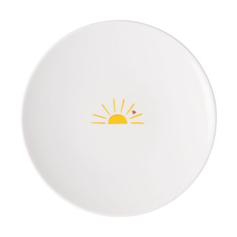  - Villeroy&Boch With Love Talerz śniadaniowy/ deserowy  Ø21,2 cm, biały 1016896154 - 1016896154 - Łazienki Szydłowski