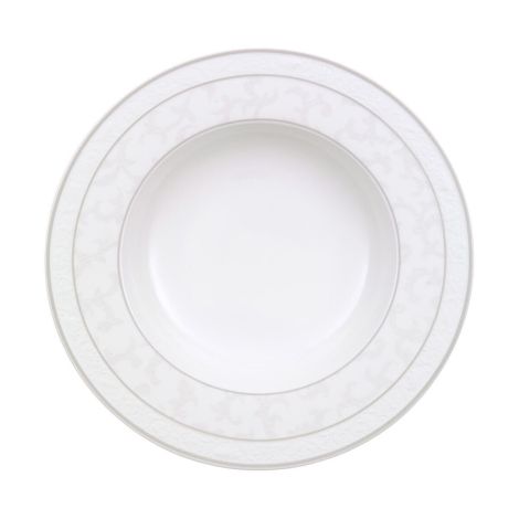 Villeroy&Boch Gray Pearl Talerz głęboki Biały, Ø24,8 cm 1043922700 1043922700 od 