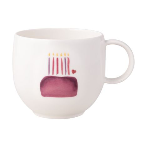 - Villeroy&Boch With Love Kubek z uchem Biały, 290 ml 1016898002 - 1016898002 - Łazienki Szydłowski