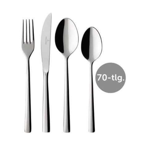  - Villeroy&Boch Piemont Zestaw sztućców 70 el. stal nierdzewna 1262649072 - 1262649072 - Łazienki Szydłowski