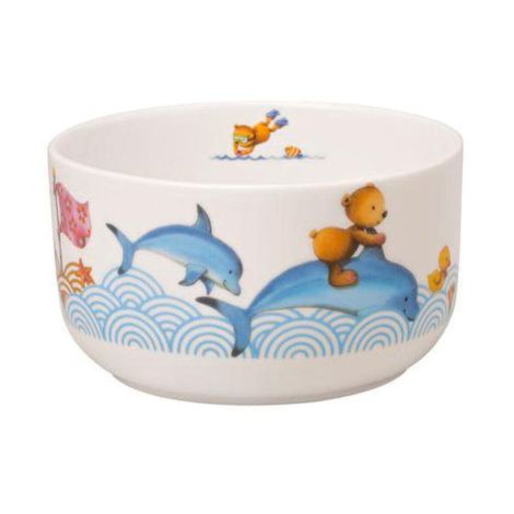  - Villeroy&Boch Kiddy Bears Miseczka do płatków dla dzieci Niebieski, 440 ml, Szczęśliwy jak miś 1486641970 - 1486641970 ID - Łazienki Szydłowski