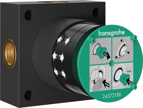 HANSGROHE Zestaw podstawowy do głowicy prysznicowej 2jet 24573180 24573180 od 