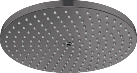 - HANSGROHE Raindance S Deszczownica 240 1jet PowderRain EcoSmart+ czarny chrom szczotkowany 28821340 - 28821340 - Łazienki Szydłowski