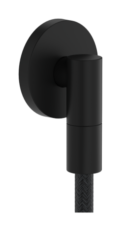 HANSGROHE FixFit Fine S Przyłącze węża z zaworem zwrotnym, okrągłe czarny mat 28882670 28882670 od 