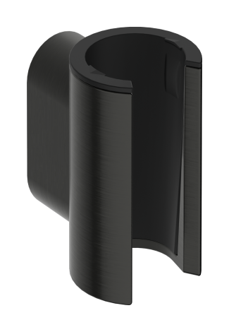  - HANSGROHE Porter Fine Uchwyt prysznicowy czarny chrom szczotkowany 28885340 - 28885340 - Łazienki Szydłowski