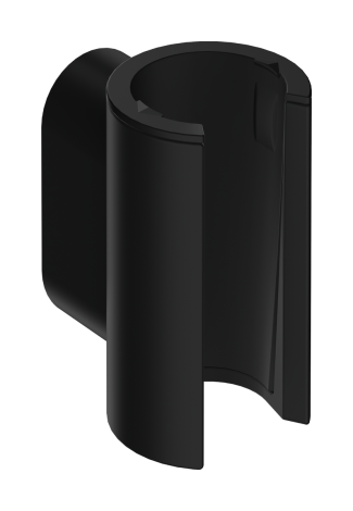 HANSGROHE Porter Fine Uchwyt prysznicowy czarny mat 28885670 28885670 od 