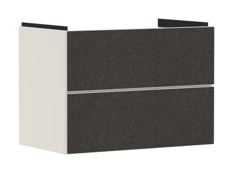 - HANSGROHE Xevolos E Szafka pod umywalkę wiszącą z 2 szufladami 78 x 47,5cm, piaskowy beż matowy 54179660 - 54179660 - Łazienki Szydłowski