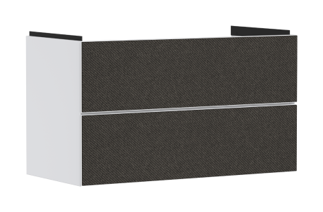 HANSGROHE Xevolos E Szafka pod umywalkę wiszącą z 2 szufladami 98 x 47,5cm, biały mat 54181660 54181660 od 