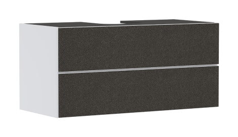 - HANSGROHE Xevolos E Szafka pod szlifowaną umywalkę wpuszczaną w blat/nablatową z 2 szufladami 118 x 55cm, biały mat 54193660 - 54193660 - Łazienki Szydłowski