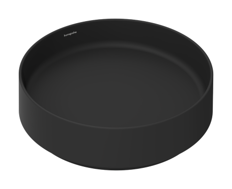  - HANSGROHE Xuniva Evo S Umywalka nablatowa 40 x 40 cm czarny mat 60323670 - 60323670 - Łazienki Szydłowski