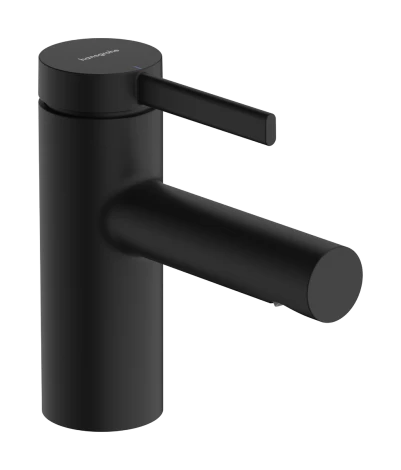  - HANSGROHE Zesis S Bateria bez mieszacza 70 do wody zimnej lub wstępnie zmieszanej bez kompletu odpływowego czarny mat 74713670 - 74713670 - Łazienki Szydłowski