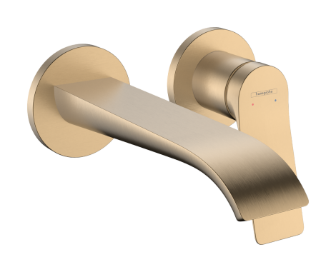 HANSGROHE Vivenis Jednouchwytowa bateria umywalkowa z wylewką 19,2 cm, ścienna, podtynkowa brąz szczotkowany 75050140 75050140 od 
