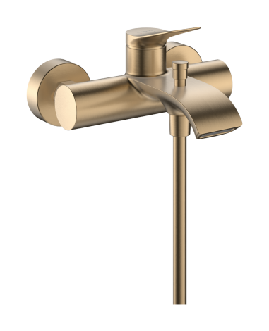 - HANSGROHE Vivenis Jednouchwytowa bateria wannowa Original, natynkowa brąz szczotkowany 75423140 - 75423140 - Łazienki Szydłowski