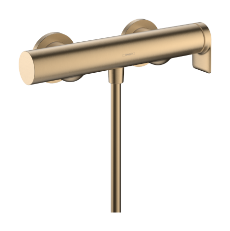 - HANSGROHE Vivenis Jednouchwytowa bateria prysznicowa, natynkowa brąz szczotkowany 75620140 - 75620140 - Łazienki Szydłowski