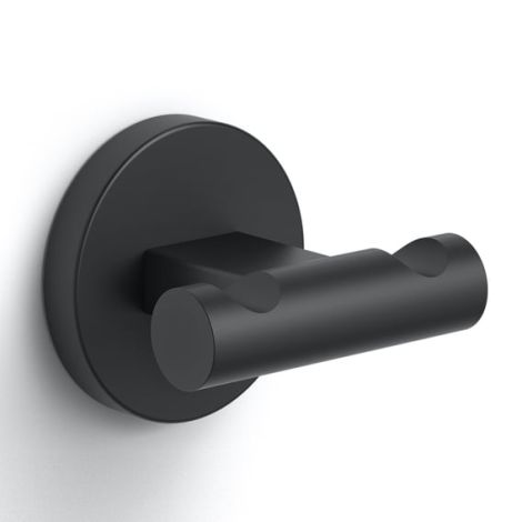  - Zack SCALA haczyk na ręczniki kolor czarny 40855 - 40855 AT - Łazienki Szydłowski