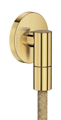  - AXOR Wall outlet Fine Przyłącze węża, okrągłe złoty optyczny polerowany 36737990 - 36737990 - Łazienki Szydłowski