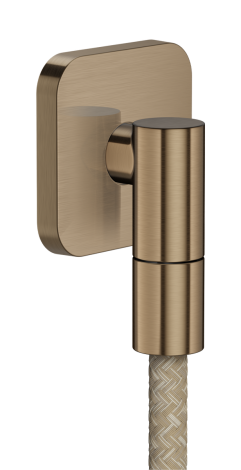  - AXOR Wall outlet Fine Przyłącze węża, softsquare brąz szczotkowany 36739140 - 36739140 - Łazienki Szydłowski