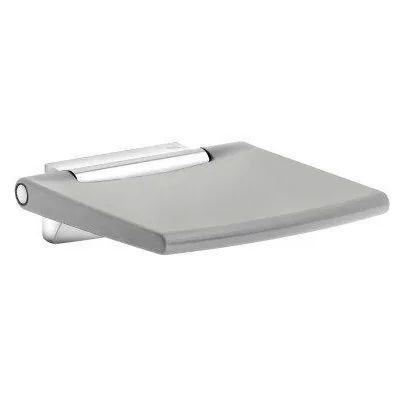 KEUCO Plan Care Podnoszone siedzisko aluminium lakierowane/jasnoszary (RAL 7035) 34983170038