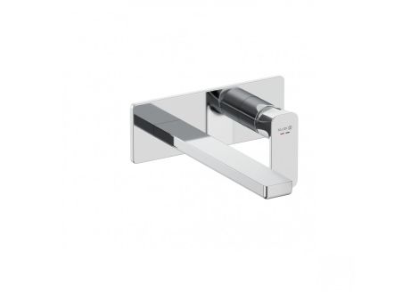 KLUDI RENON ścienna bateria umywalkowa 240 mm chrom 422450575