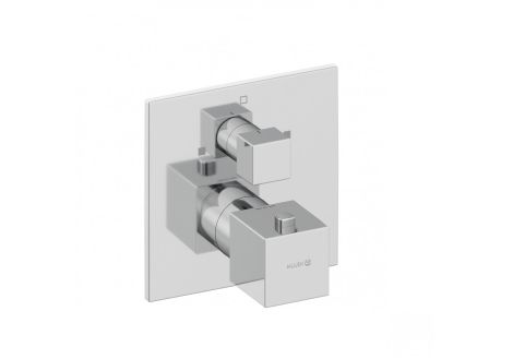 KLUDI DECUS bateria wannowo prysznicowa z termostatem, do Kludi Slim Boxx 88022 chrom 548100575