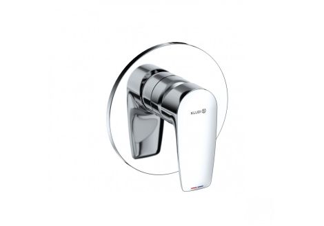 KLUDI PURE&SOLID podtynkowa bateria natryskowa do elementu podtynkowego KLUDI-SLIM.BOXX 88022 chrom 347550575