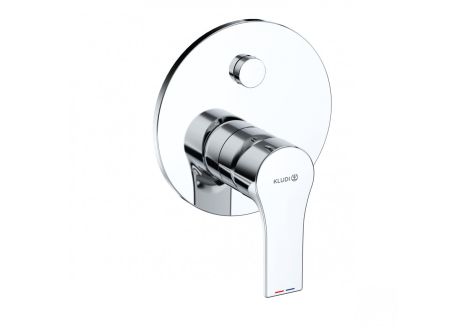 KLUDI ZENTA SL podtynkowa bateria wannowo prysznicowa do elementu podtynkowego KLUDI-SLIM.BOXX 88022 chrom 487590565