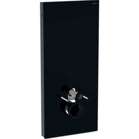GEBERIT  Moduł sanitarny Geberit Monolith do WC wiszącego, H114, czarny, boki czarny 131031SJ6