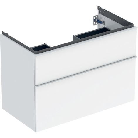 Geberit iCon szafka pod umywalkę 90 cm, 2 szuflady kolor biały mat 502305013
