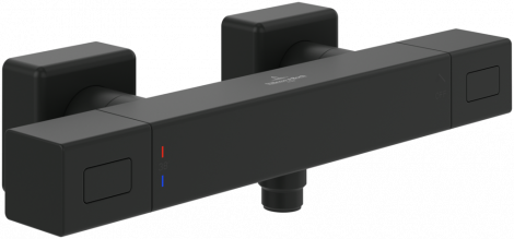 Villeroy&Boch Universal Taps & Fittings bateria prysznicowa z termostatem, czarny mat TVS000018000K5