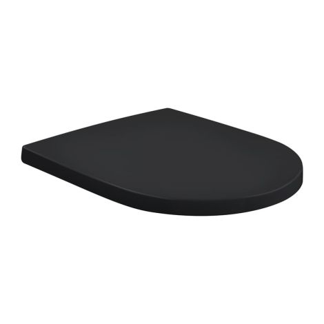 Villeroy & Boch Subway 3.0 deska WC z systemem wolnego opadania  zdejmowana pure black 8M42S1R7