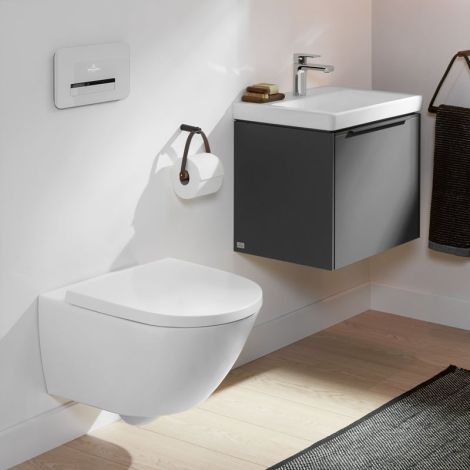 Villeroy&Boch Subway 3.0 Miska WC wiszące Stone White biały mat CeramicPlus 4670T0RW