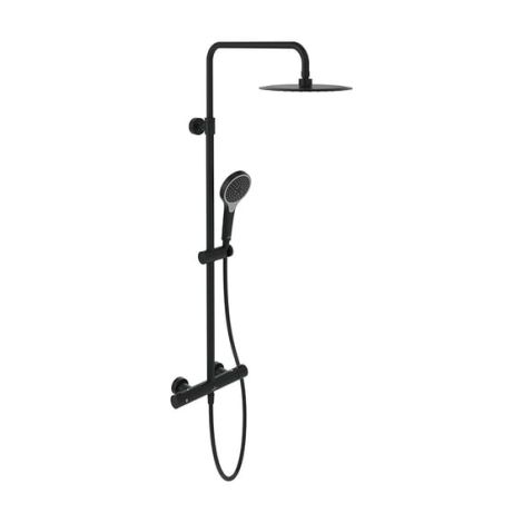 Villeroy&Boch Verve Showers zestaw prysznicowy, czarny mat TVS109005000K5