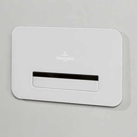 Villeroy & Boch ViConnect przycisk spłukujacy z oświetleniem kolor glossy white  922311RE