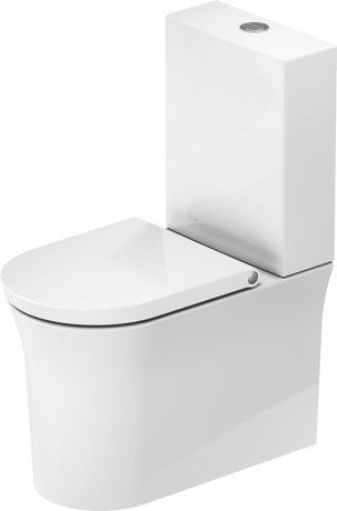 DURAVIT White Tulip Miska toaletowa stojąca Rimless 37x65 cm biały połysk 2197090000