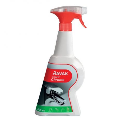 RAVAK Cleaner Chrome 0,5l środek do czyszczenia powierzchni chromowanych X01106