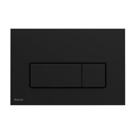 RAVAK Uni Slim przycisk spłukujący czarny mat X01744