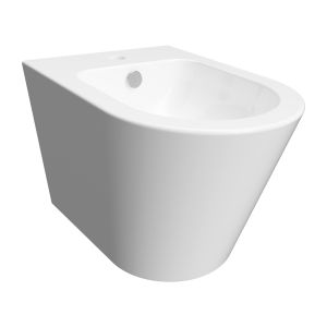  - OMNIRES TAMPA bidet wiszący, 51 x 37 cm, biały połysk TAMPABIBP - TAMPABIBP - Łazienki Szydłowski