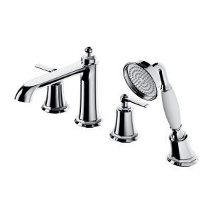  - OMNIRES ARMANCE bateria wannowa 4-otworowa, chrom połysk AM5232CR - AM5232CR - Łazienki Szydłowski